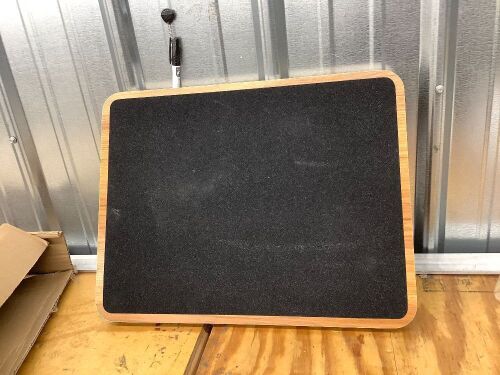 Professional Wooden Balance Board, Rocker Board, Wood Standing Desk Accessory, Balancing Board for Under Desk, Anti Slip Roller, Core Strength, Stability, Office Wobble Boards - Lot 3748