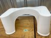 Squatty Potty The Original Bathroom Toilet Stool Height, White, 9 Inch (Pack of 1) - Thumbnail 4