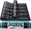 Instructional Yoga Mat with Carrying Strap - Thumbnail 1