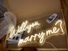 Will You Marry Me light up sign - Thumbnail 1