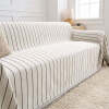Black Linearity Reversible Comfort Sofa / Couch Cover - Limited Time Offer - Thumbnail 1