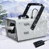 TCFUNDY Snow Machine 1500W Snow Making Machine Snowflake Maker for Christmas Wedding Kids Party Stage Effect with Wired Remote Control - Thumbnail 1