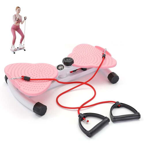 Waist Twisting Machine, Ab Exercise Board Workout Equipment (Pink) - Lot 3870
