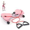 Waist Twisting Machine, Ab Exercise Board Workout Equipment (Pink) - Thumbnail 1