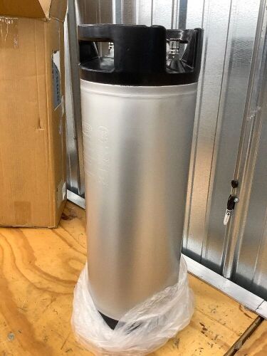 Kegmaxs 5 Gallon Ball Lock Keg with Top and Bottom Rubber - Lot 3877