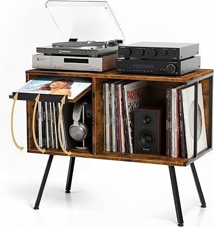 Record Player Stand - Lot 3828