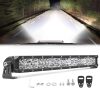Lumimotor 18 Inch LED Light Bar 18000LM Slim Spot Flood Combo Beam Off Road Driving LED Bumper Light for Truck UTV ATV SUV - Thumbnail 1