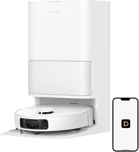 DREAME L40s Ultra CE Robot Vacuum and Mop Combo with Self-Emptying Dock, 13,000Pa Suction, Mop Self-Cleaning and Auto-Raising, Ultrasonic Carpet Sensing, Ideal for Pet Hair, Carpet and Hard Floors - Lot 3844