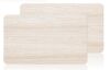 NAVKONY 2 Pack Stone Bath Mat for Bathroom (24×16'', Wood Grain, Square) - Thumbnail 1