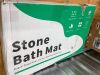 NAVKONY 2 Pack Stone Bath Mat for Bathroom (24×16'', Wood Grain, Square) - Thumbnail 3