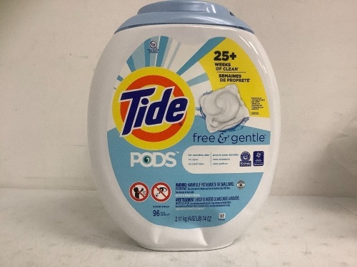 Tide Pods, 96 Pacs, New - Lot 4