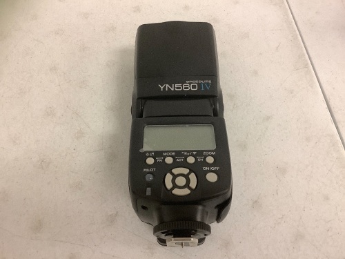 Yongnuo Speedlight Camera Flash, Appears New, Sold as is - Lot 8
