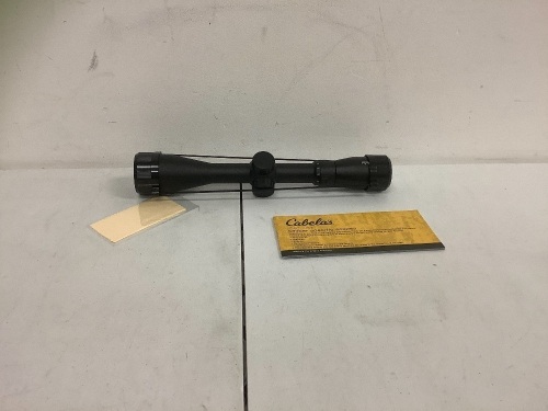 Lever-Action Rifle Scope, Retail $99.99, E-Commerce Return, Sold as is - Lot 10B