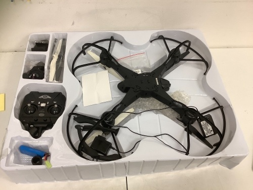 Sky Rider Condor Pro Quadcopter Drone with Wi-Fi Camera, Retail $124.95, E-Commerce Return, Sold as is - Lot 12B
