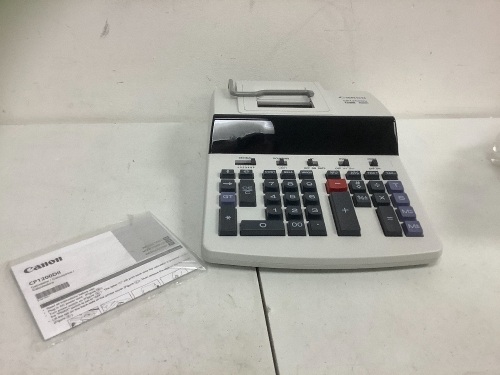 Canon 2 Color Commercial Printing Calculator, E-Commerce Return, Sold as is - Lot 28B