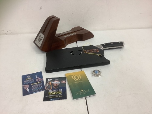Dalstrong Cleaver and Stand, E-Commerce Return, Sold as is - Lot 38B