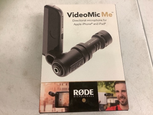 Directional Microphone for iPhone/iPad, E-Commerce Return, Sold as is - Lot 41B