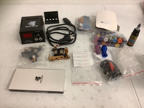 Solong Tattoo Kit, Appears New, Sold as is - Lot 48