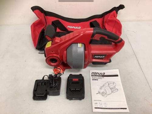Populo Drain Auger Kit, E-Commerce Return, Sold as is - Lot 58