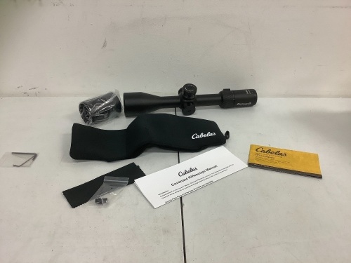 Covenant5 Tactical Rifle Scope - 3x15x50mm, Retail $349.99, E-Commerce Return, Sold as is - Lot 59B