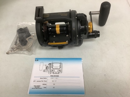 Penn Squall SQL30VSW Fishing Reel, Appears New, Sold as is - Lot 70B