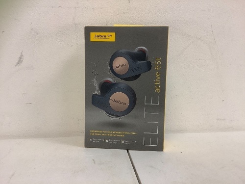 Jabra Elite Active 65t, Retail $99.99, Appears New, Sold as is - Lot 71B
