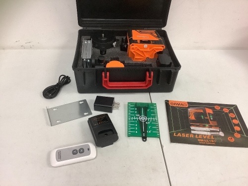 OMMO Laser Level, Retail $179.99, E-Commerce Return, Sold as is - Lot 76B