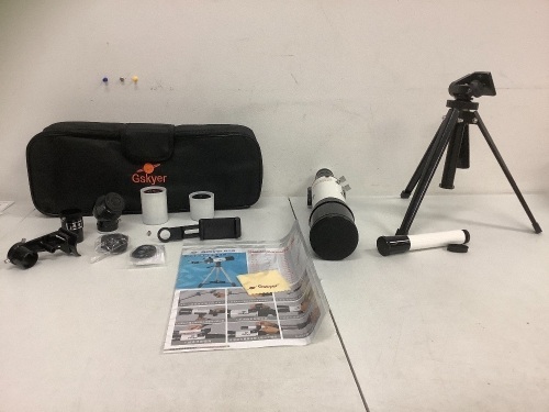 Gskyer Small Telescope, Retail $99.99, E-Commerce Return, Sold as is - Lot 84B