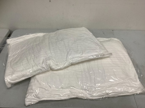 Lot of (2) Beckham Gel Fiber Pillows, Appears New, Sold as is - Lot 89