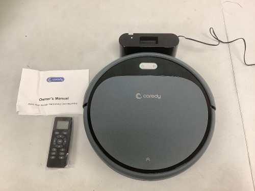 Coredy Robot Vacuum, Powers Up, E-Commerce Return, Sold as is - Lot 93B