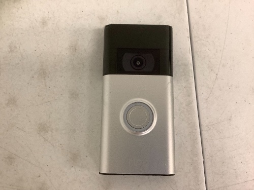 Ring Video Doorbell, 2nd Gen, E-Comm Return w/ Damage, Missing Accessories - Lot 104
