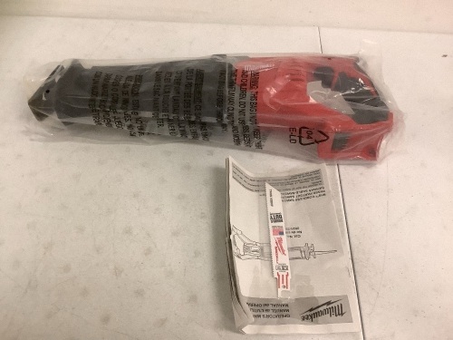 Milwaukee Sawzall, No Cords/Batteries/Accessories, E-Comm Return - Lot 139