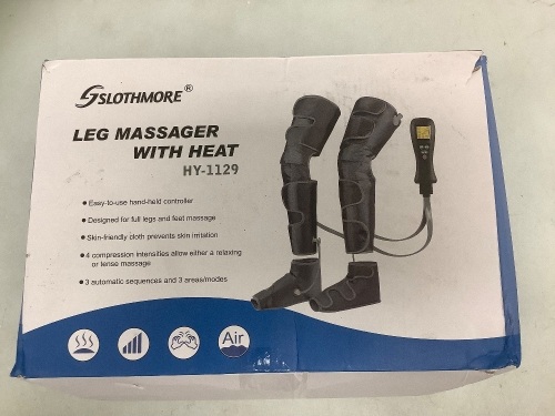 Leg Massager with Heat, E-Comm Return - Lot 150