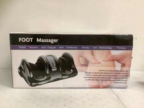 Foot Massager, Appears New, Works - Lot 201
