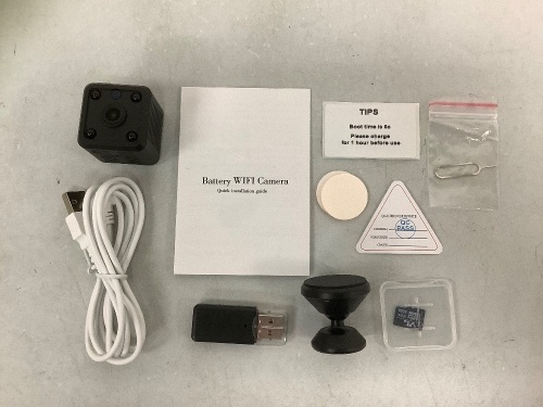 Battery Wi-Fi Camera, E-Comm Return - Lot 202