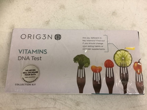 Orig3n, Vitamins DNA Test, New, Sold as is - Lot 207