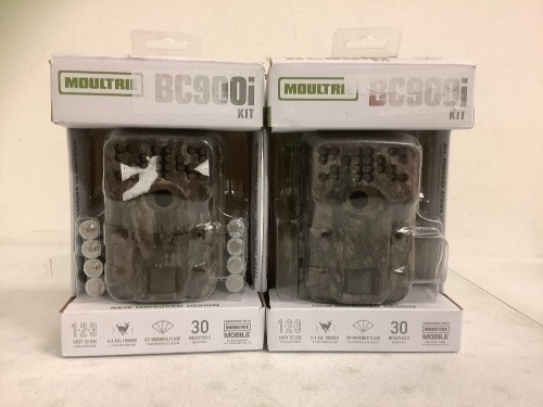 Lot of (2) Moultrie Trail Cameras, E-Commerce Return, Sold as is - Lot 216