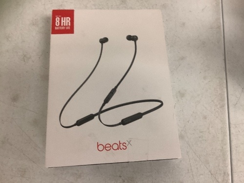 Beats_X in Ear Wireless Bluetooth Earphones, Retail $74.99, E-Commerce Return, Sold as is - Lot 225