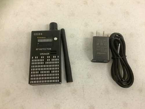 G318+ RF Signal Detector, Appears New, Sold as is - Lot 227