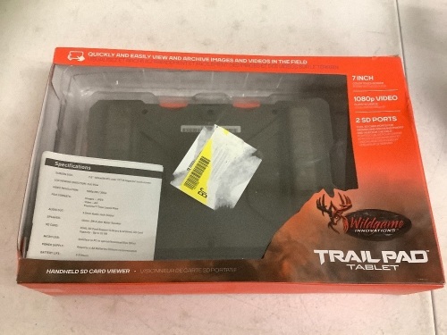 Wildgame Innovations Trail Pad Tablet, E-Commerce Return, Sold as is - Lot 229