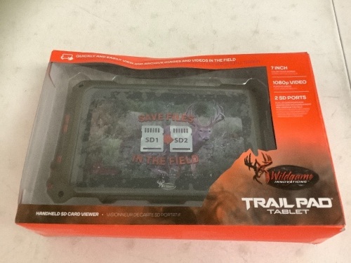 Wildgame Innovations Trail Pad Tablet, E-Commerce Return, Sold as is - Lot 249