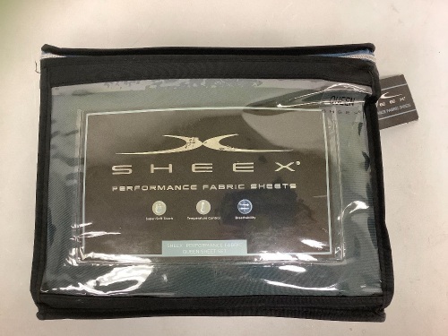 Sheex Performance Fabric Sheets, Queen, Appears New, Sold as is - Lot 253
