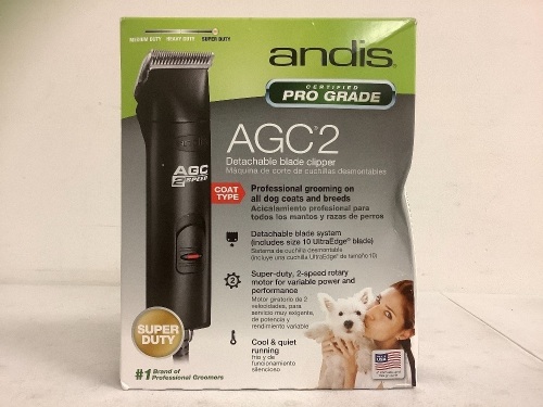 Andis Detachable Blade Clipper, Appears New, Sold as is - Lot 257