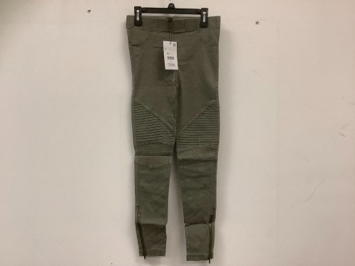 Beulah Women's Ankle Zip Moto Pant, S, Appears New, Sold as is - Lot 303