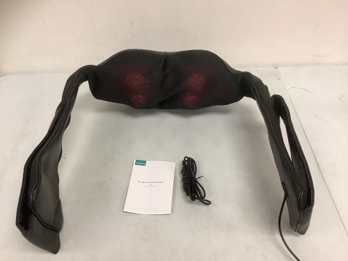 Neck and Shoulder Massager, Works, E-Commerce Return, Sold as is - Lot 341