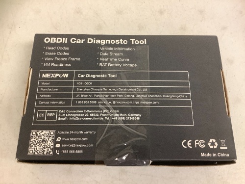 Multi Functions Car Diagnostic Tool, E-Commerce Return, Sold as is - Lot 367