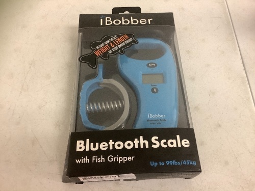 iBobber Bluetooth Scale w/ Fish Gripper, E-Commerce Return, Sold as is - Lot 369