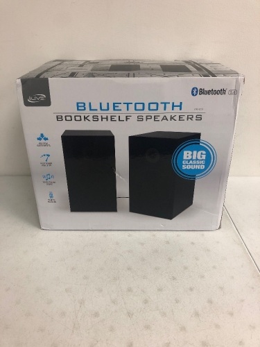 iLive Bluetooth Bookshelf Speakers, E-Comm Return - Lot 390