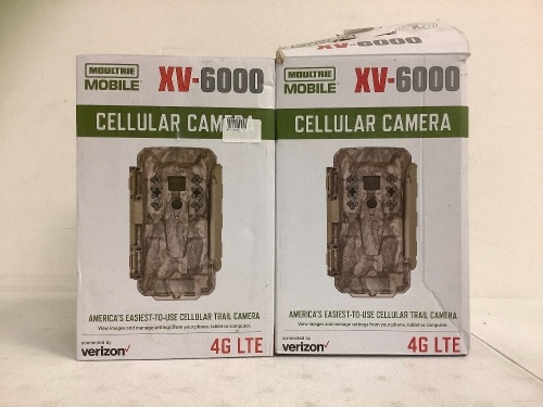 Lot of (2) Moultrie Trail Cameras, E-Commerce Return, Sold as is - Lot 398