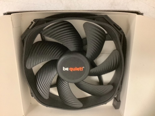 be quiet! Cooling Fan, Appears New, Sold as is - Lot 412
